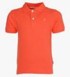 Nautica Orange Polo Shirt Boys