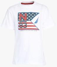 Nautica White T Shirt boys