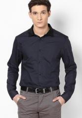 New Look Navy Blue Casual Shirt men