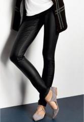 Next Black Coated Leggings women