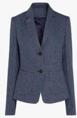 Next Blue Houndstooth Blazer women