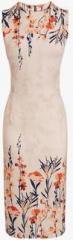 Next Blush Border Print Bodycon Dress women