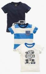 Next Car T Shirt Three Pack boys