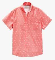 Next Coral Short Sleeve Print Shirt boys