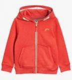 Next Coral Zip Through Hoody girls