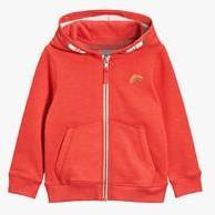 Next Coral Zip Through Hoody girls