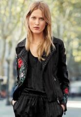 Next Embroidered Pu Jacket women