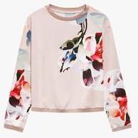 Next Floral Long Sleeve Sweat women