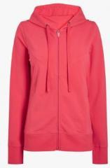 Next Fuchsia Zip Through Hoodie women