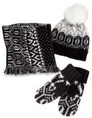 Next Geo Snood Three Piece Set girls