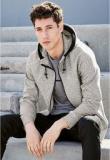 Next Grey Sport Zip Through Hoody Men