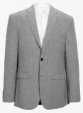 Next Light Grey Solid Blazer men