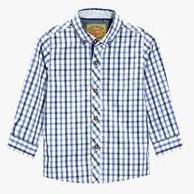 Next Long Sleeve Gingham Shirt boys