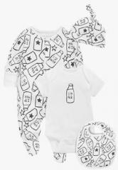 Next Milk Bottle Four Piece Set boys