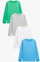 Next Multi Long Sleeve Tops Four Pack boys