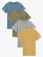 Next Multi Short Sleeve T Shirts Four Pack boys