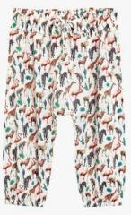 Next Multicoloured Animal Print Trousers girls