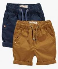 Next Multicoloured Pull On Shorts Two Pack boys