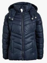 Next Navy Blue Short Padded Jacket girls