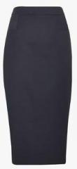 Next Navy Blue Tailored Pencil Skirt women