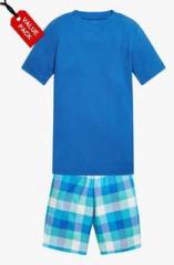 Next Pack Of 2 Multicoloured Short Sets boys