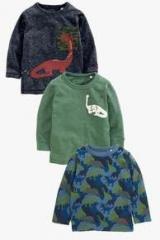 Next Pack Of 3 Dinosaur T Shirts boys