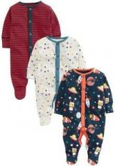 Next Retro Style Space Sleepsuits 3 Pack boys