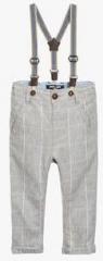 Next Stone Linen Rich Braced Trousers boys