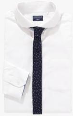 Next White Long Sleeve Shirt With Navy Tie boys