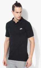 Nike As Gs Slim Black Polo T Shirt men