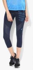 Nike As Np Hprcl Expld Logo Navy Blue Capris women