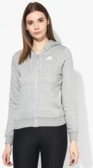 Nike As Nsw Fz Flc Dark Grey Hoodie women