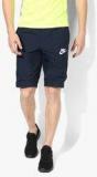 Nike As Nsw Wvn Navy Blue Shorts men