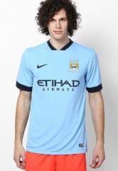 Nike Blue Mcfc Ss Home Stadium Jersey men