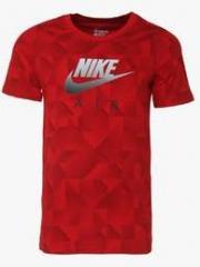 Nike Cat Hbr Futura Seasnl Yth Red T Shirt boys