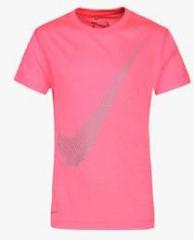 Nike Dry Le 3D Swoosh Pink T Shirt girls