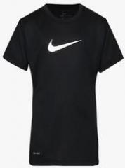 Nike Legend Ss Black Training Casual Top girls