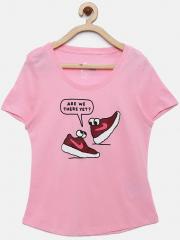 Nike Pink Casual Top girls