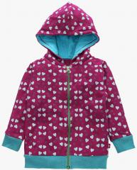 Nino Bambino Fuchsia Printed Winter Jacket boys