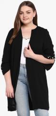 Nubella Black Embellished Shrug women