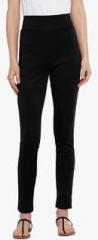 Nun Black Knit Jeggings women