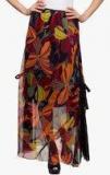 One Femme Multicoloured Flared Skirt women