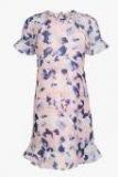 One Friday Peach Printed Drop Waist Dress girls