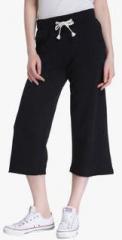 Only Black Solid Capris women