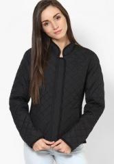 Only Black Solid Winter Jacket women