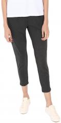 Only Grey Solid Capri women