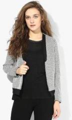 Only Grey Solid Jacket women