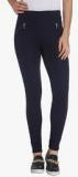 Only Navy Blue Solid Jeggings women