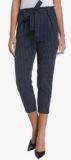 Only Navy Blue Striped Chinos women