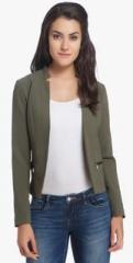 Only Olive Solid Summer Jacket women